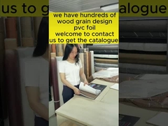 Marble Wood Grain PVC Decorative Film Glossy Super Matt Non Toxic Moisture Proof Wrapping Roll